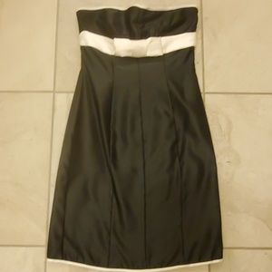 Elegant tuxedo inspired dress